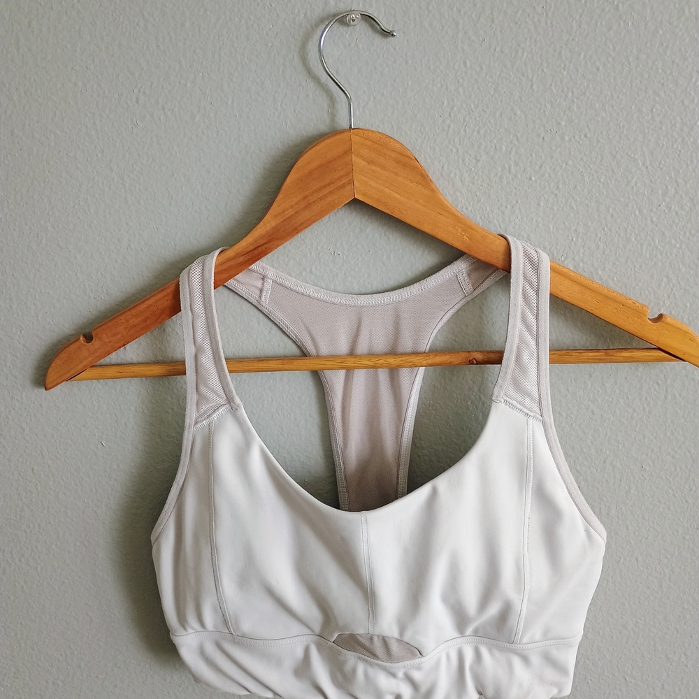 Athleta White Sports Bra